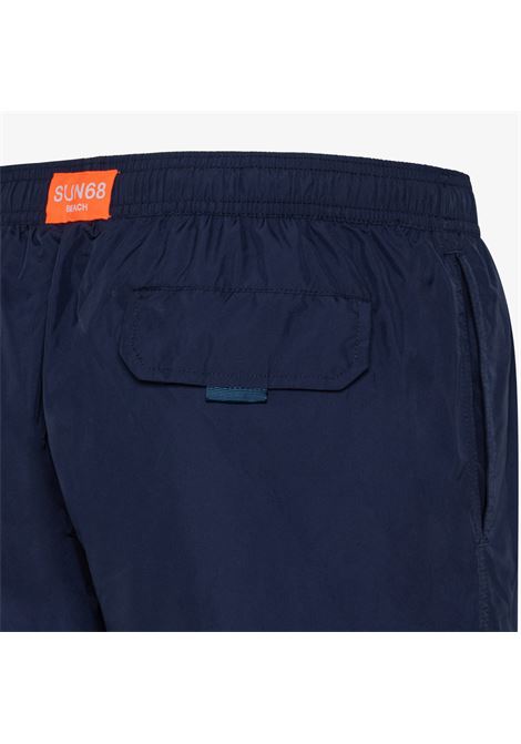 SWIM PANT PACKABLE NAVY BLUE AX SUN68 | H3210107